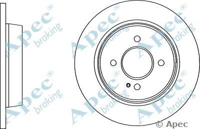 APEC BRAKING dsk2924 -  Тормозной диск